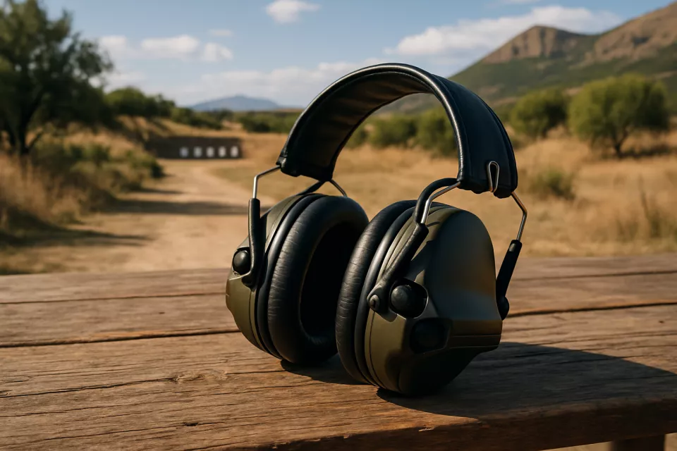 Auriculares electronicos de tiro deportivo