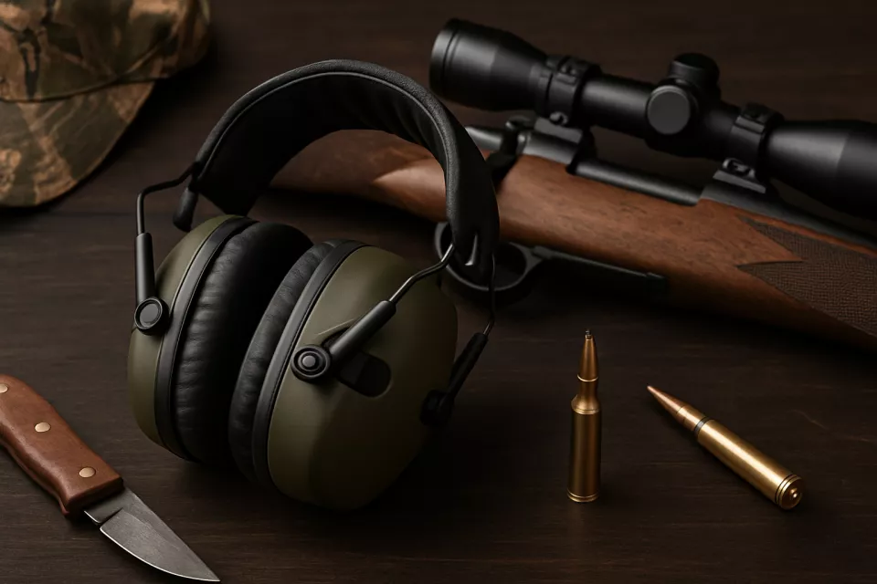 Auriculares Howard Leight verde oliva