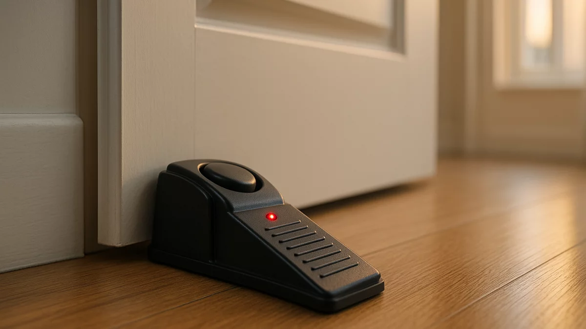 Mejor tope puerta antirrobo con alarma 110 dB para viajes y hogar